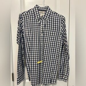 Goodthreads Slim-Fit Gingham Button-Down Shirt – Size M